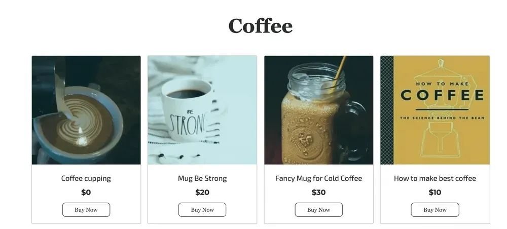 Animated GIF used as a product’s main image on the storefront
