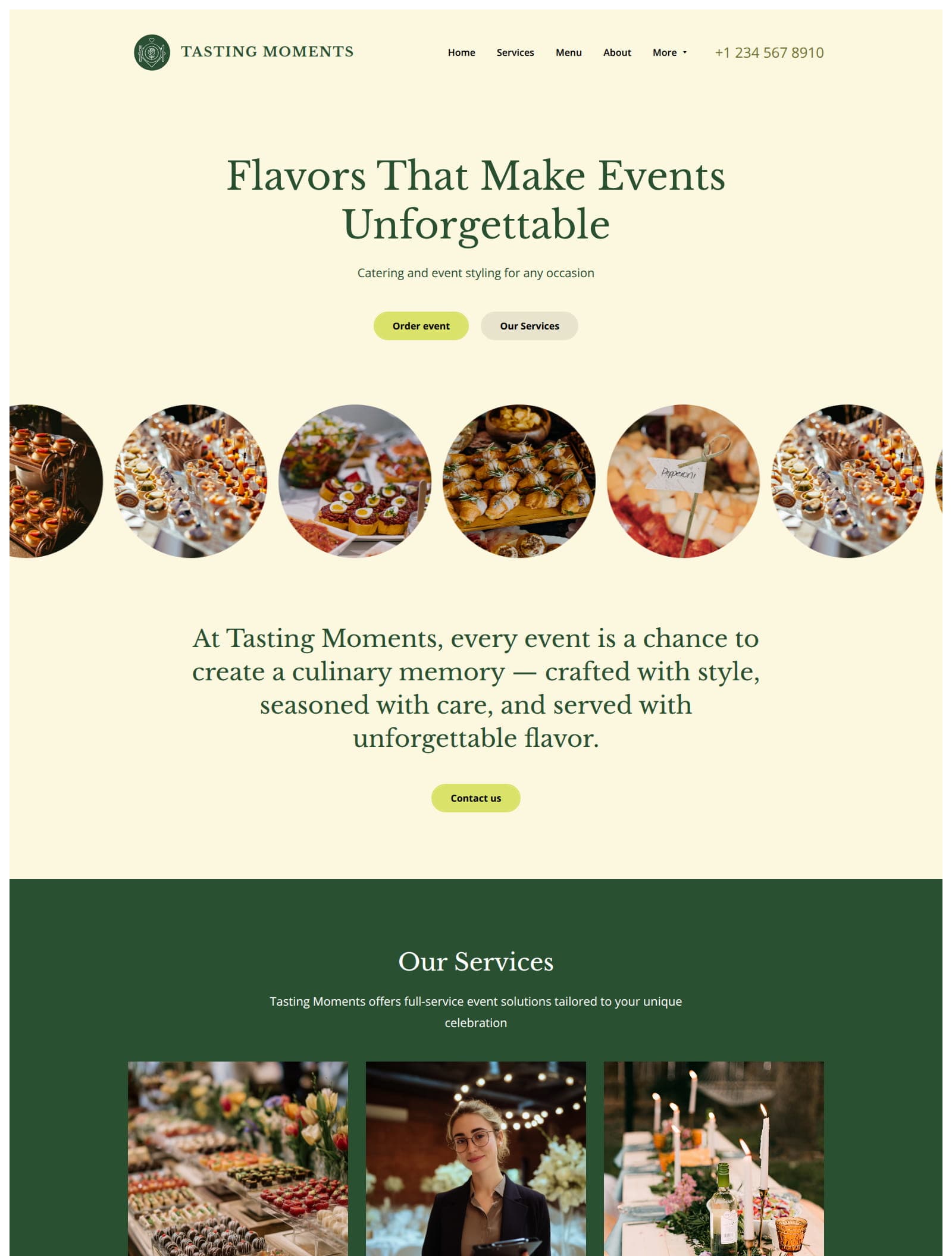 Events Catering Service