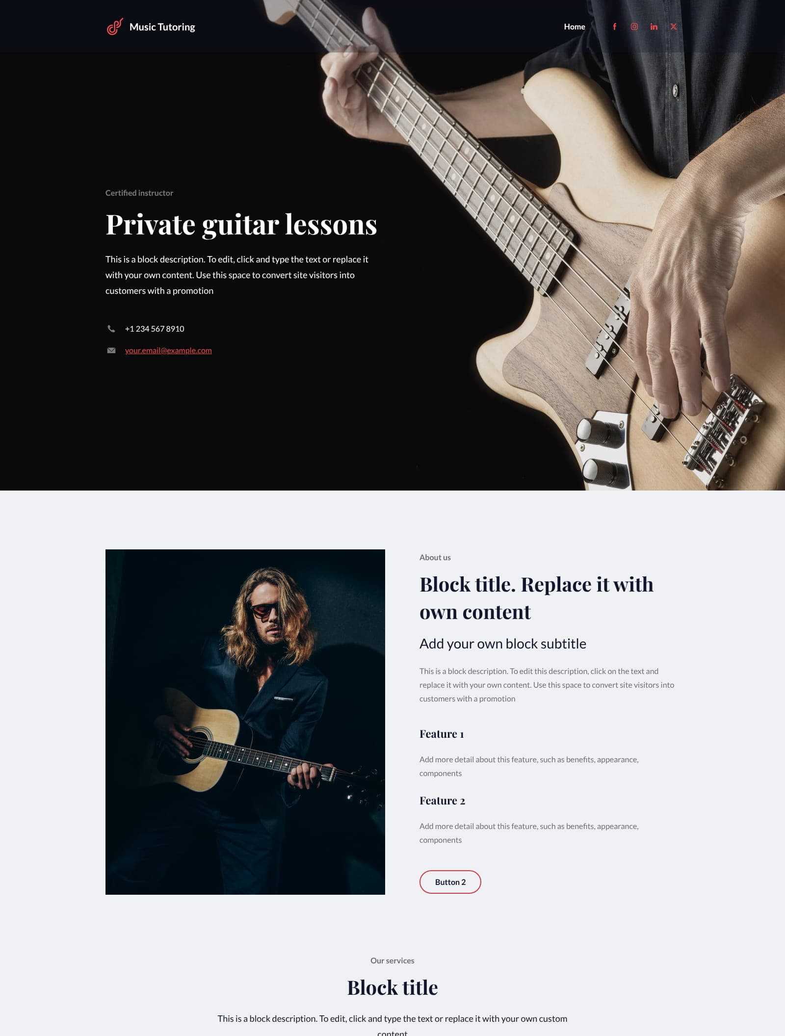 Music Tutoring