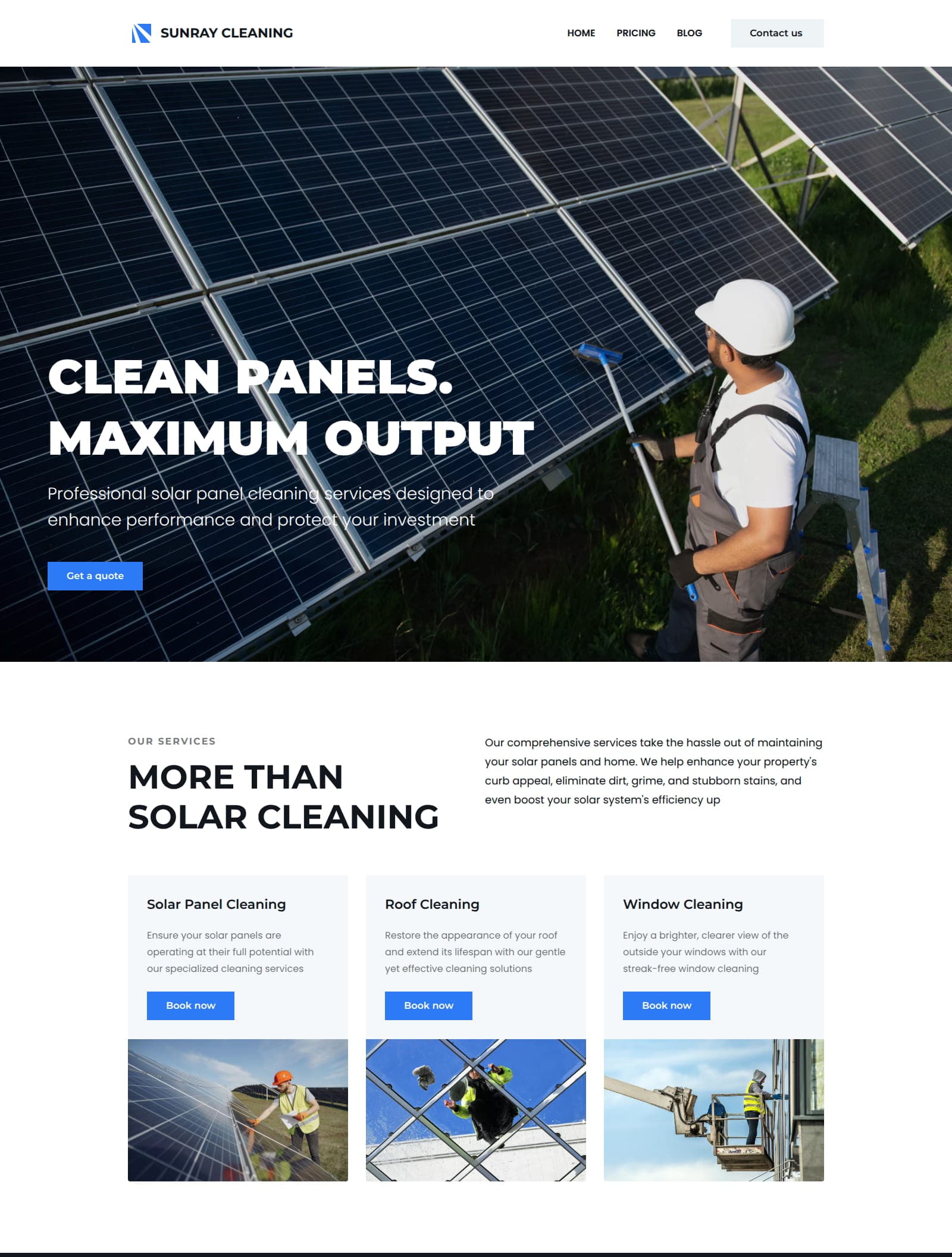 Solar Panel Cleaning