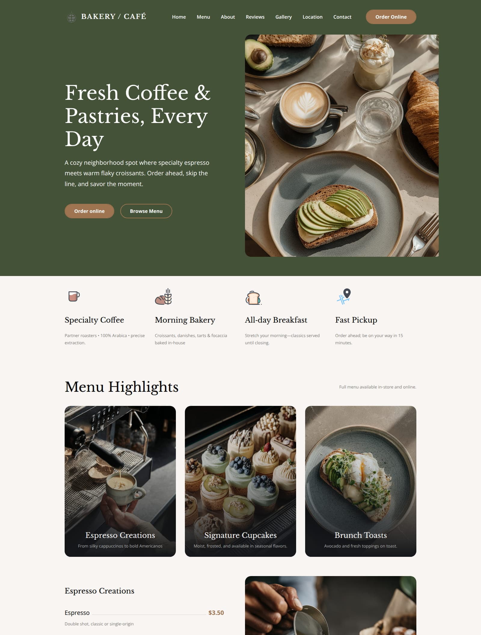 Bakery Cafe