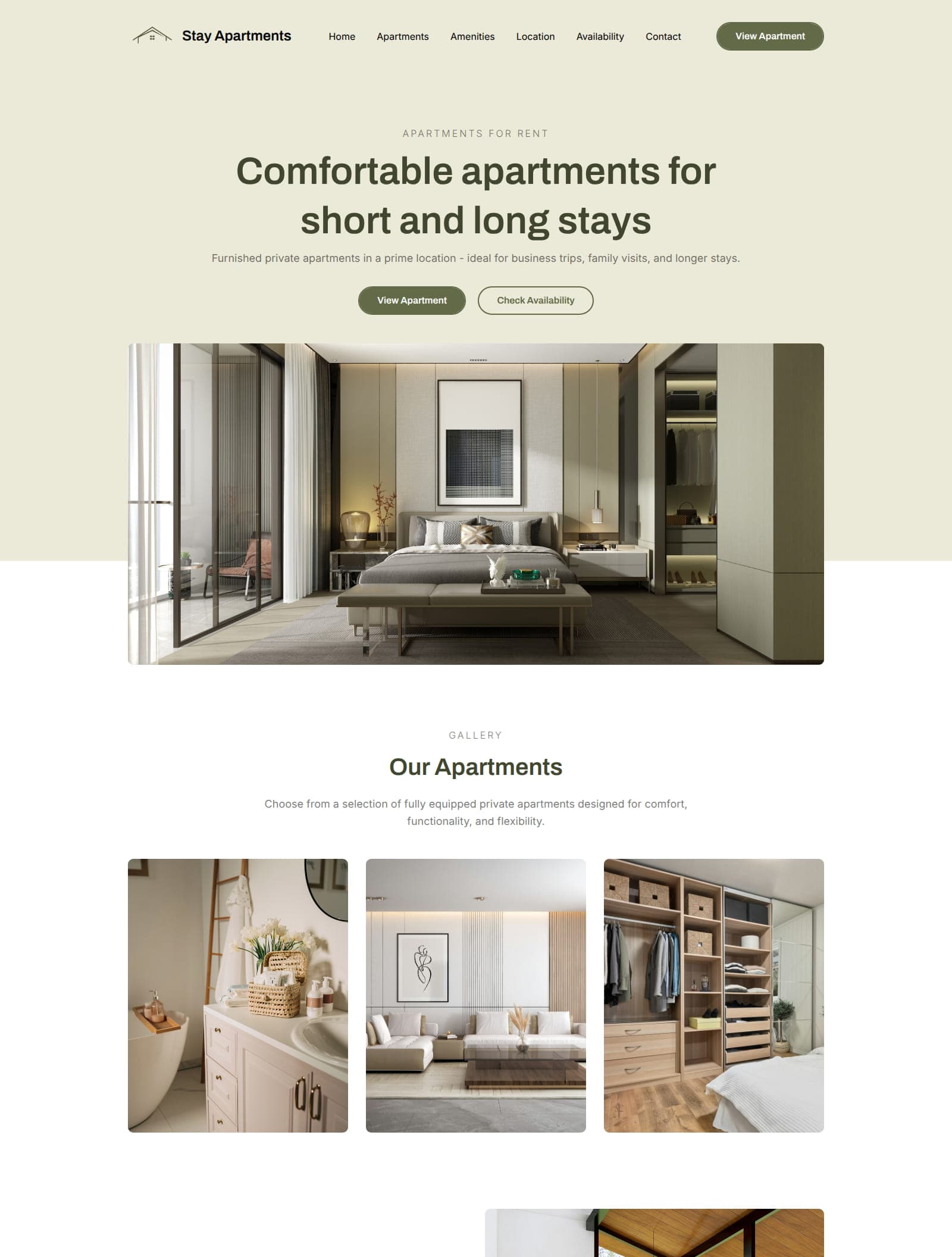 Apartment Rental