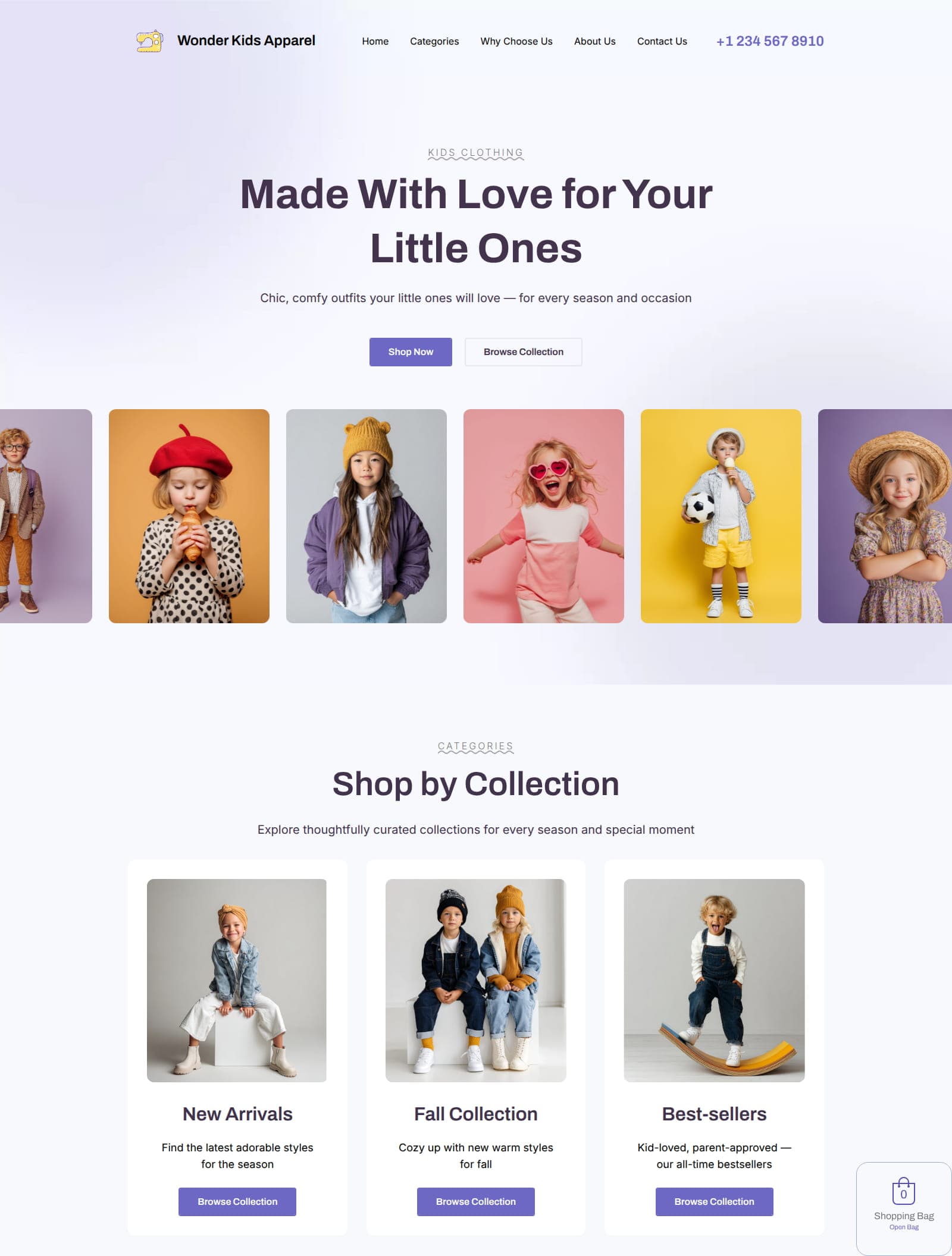 Kids Clothing Store