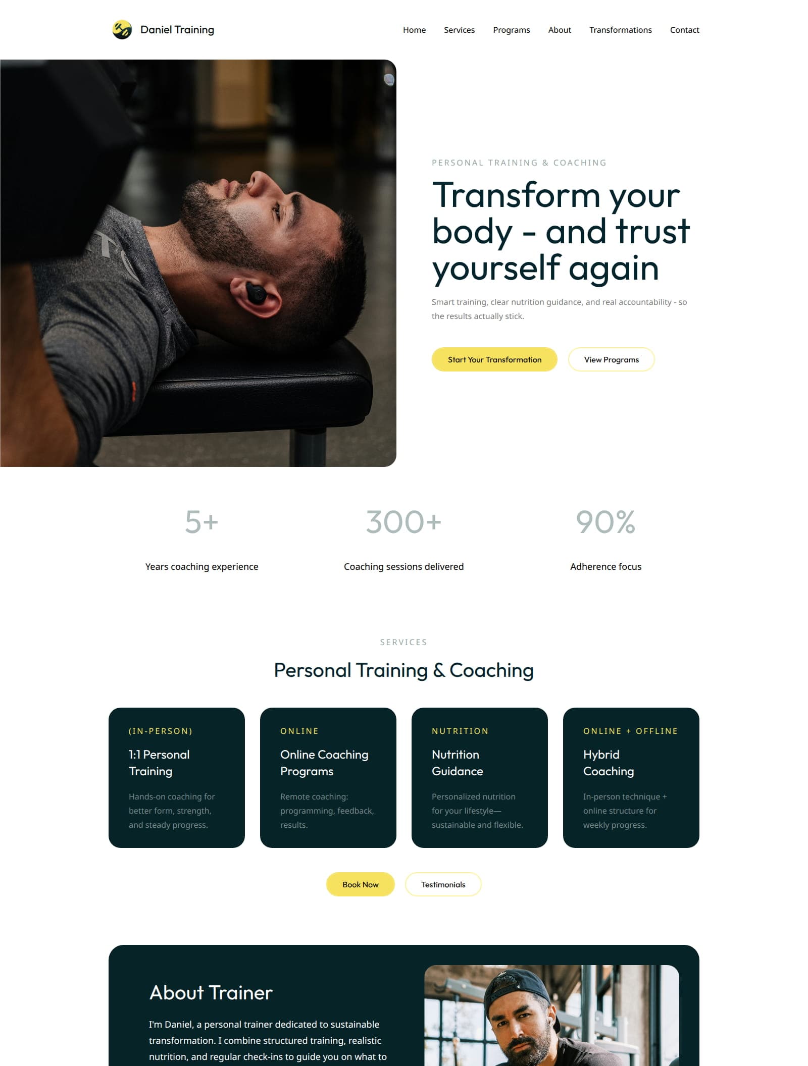 Personal Fitness Trainer