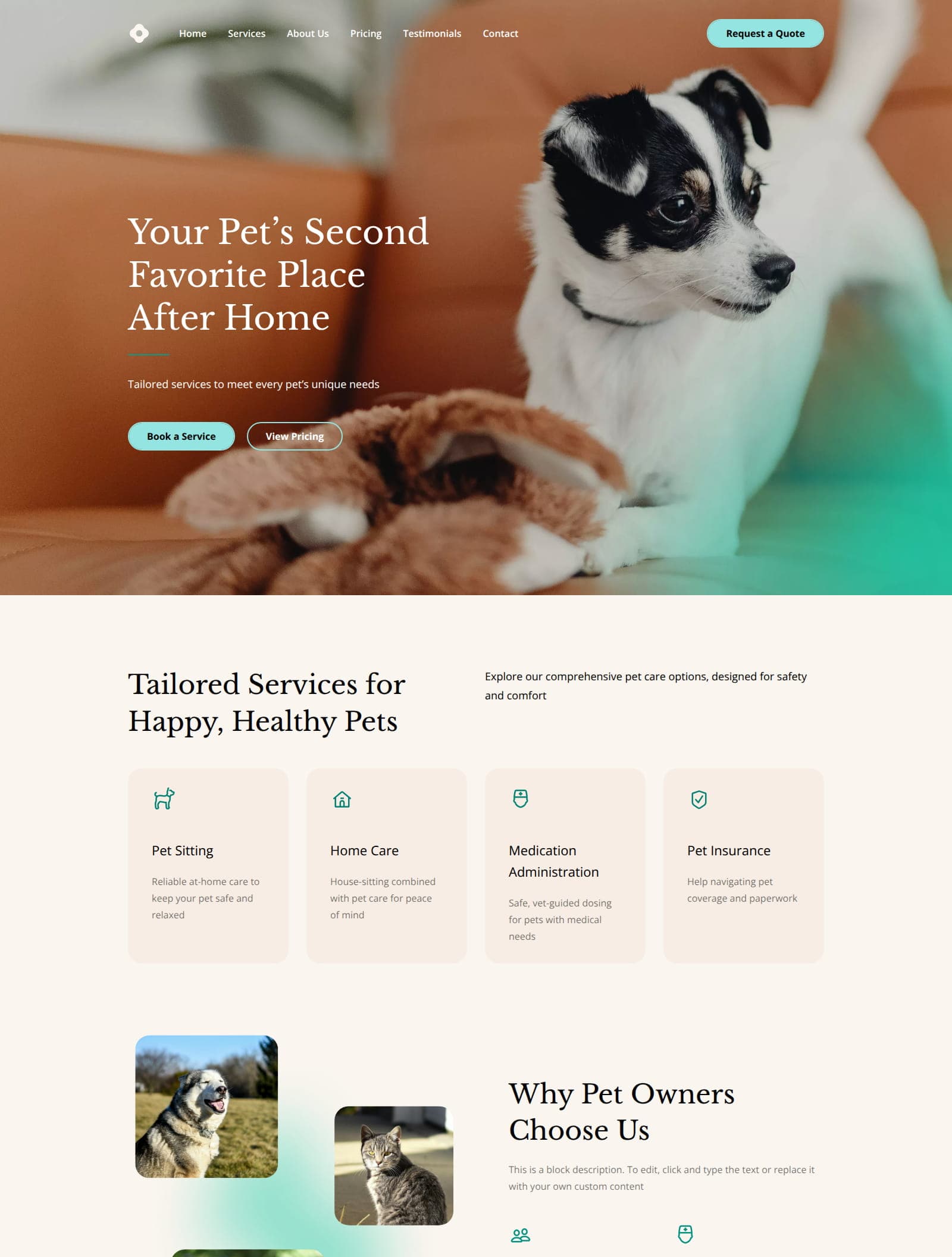 Pet Care Services