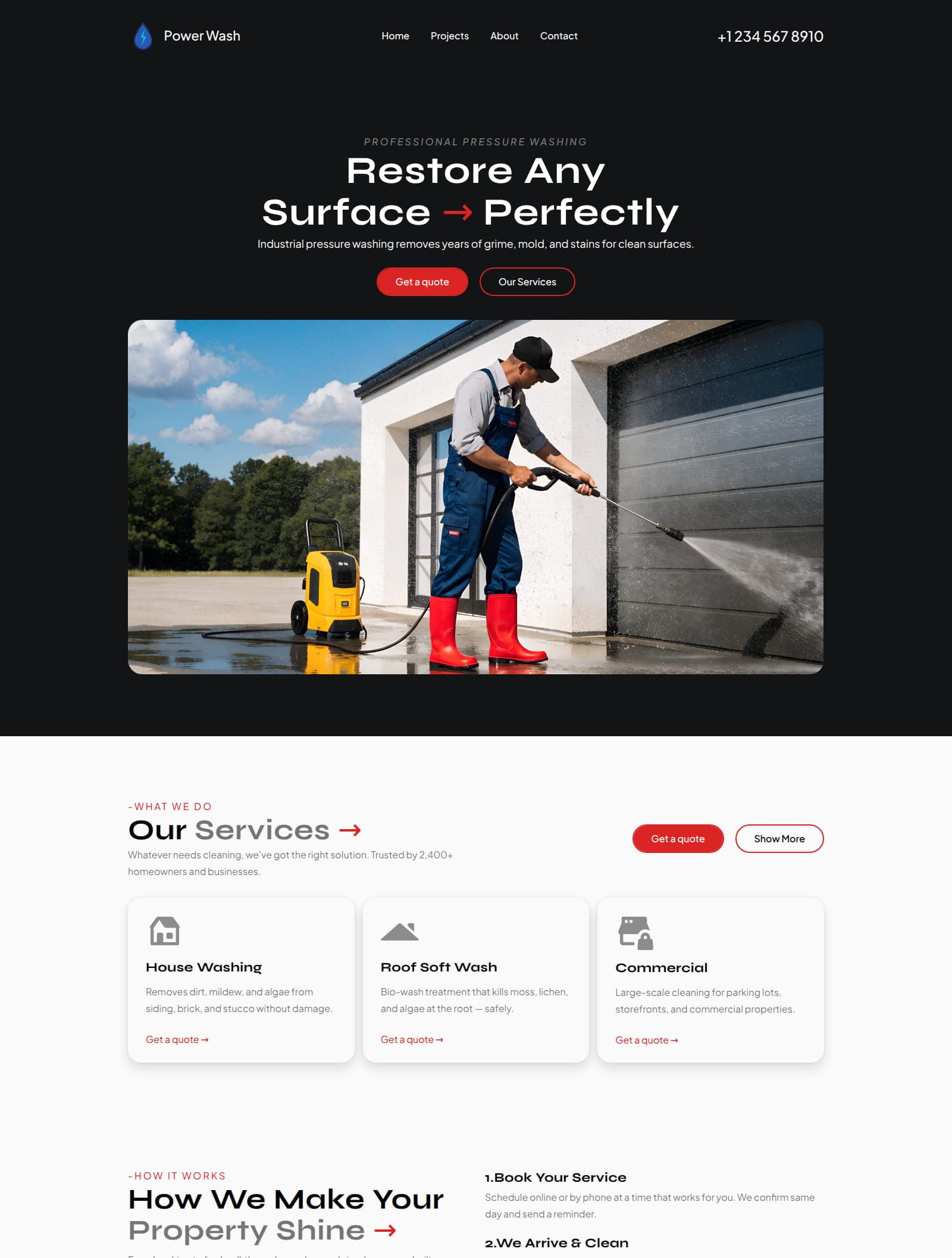 Pressure Washing Service