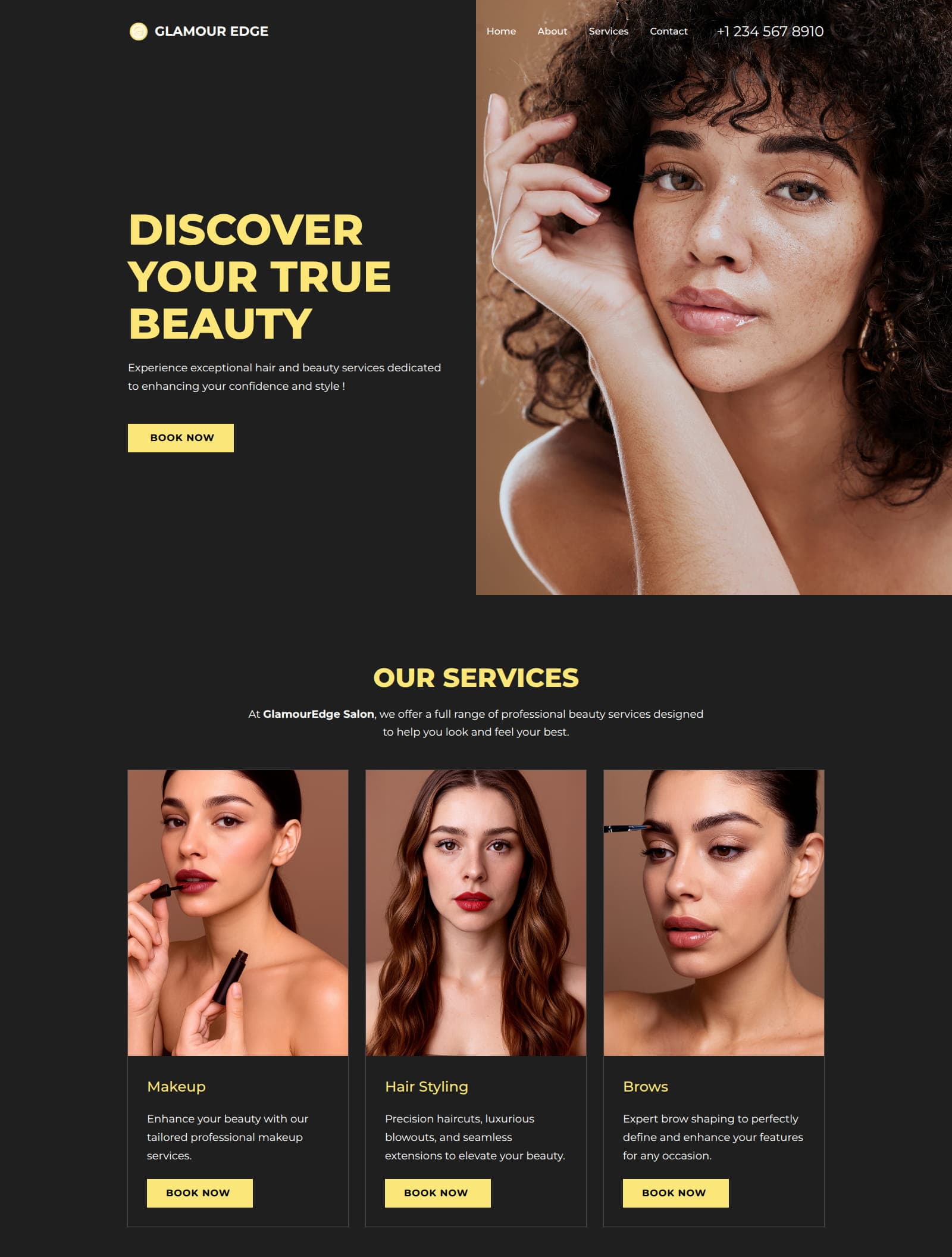 Beauty salon
